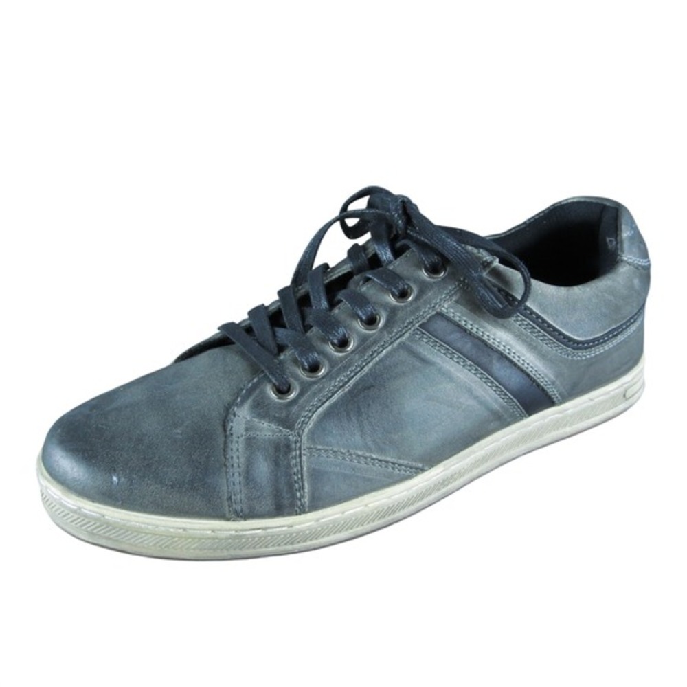 Propét Lucas Skate Men Sneaker Shoes Size 9 Medium Gray Leather Lace Up